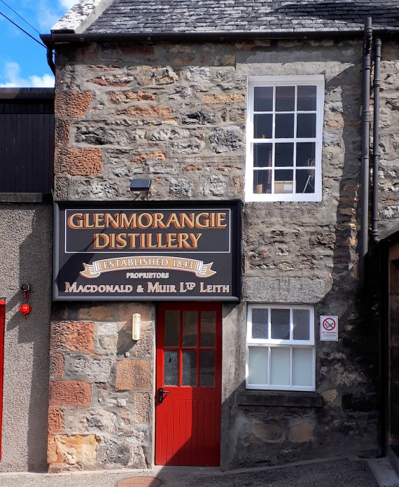 The Glenmorangie Distillery at Tain, some 45 miles to the north of Inverness